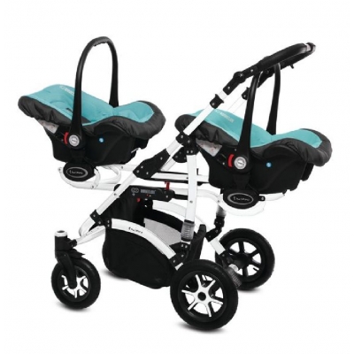 TWINNI Premium 2w1 Biały Stelaż